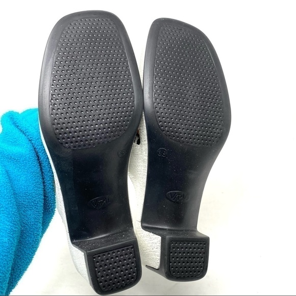 Vital Shoes tor silber mules in silver - Picture 6 of 13